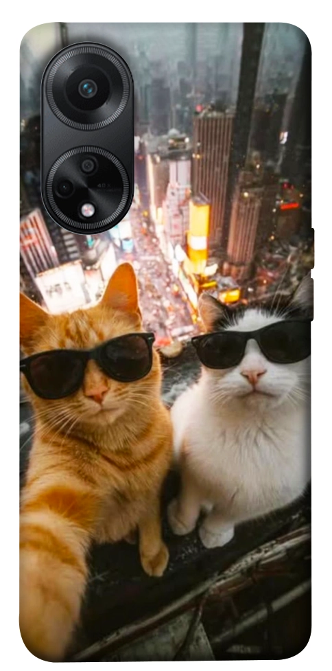 Чехол Cool cats city для Oppo A98