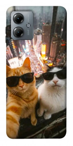 Чохол Cool cats city для Motorola Moto G14