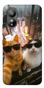 Чехол Cool cats city для ZTE Blade L220