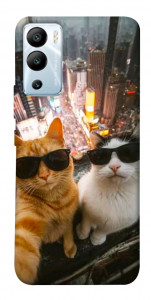 Чехол Cool cats city для Infinix Hot 12i