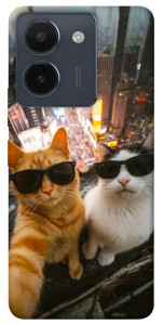 Чехол Cool cats city для Vivo Y36