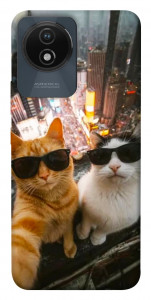 Чехол Cool cats city для Vivo Y02