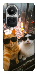 Чехол Cool cats city для Oppo Reno10