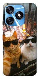 Чехол Cool cats city для TECNO Spark 10
