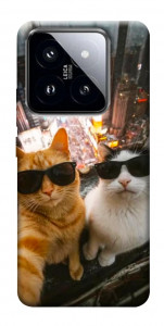 Чехол Cool cats city для Xiaomi 14 Pro