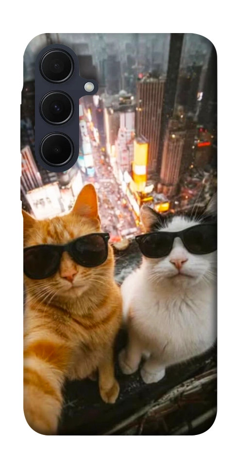 Чехол Cool cats city для Galaxy A35