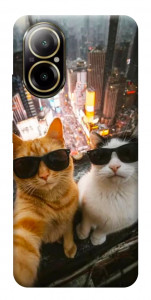 Чехол Cool cats city для Realme C67 4G