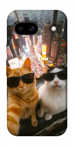 Чохол Cool cats city для Google Pixel 8a