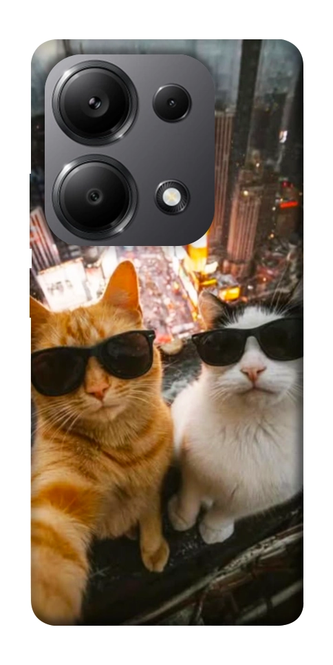 Чехол Cool cats city для Xiaomi Redmi Note 13 Pro 5G