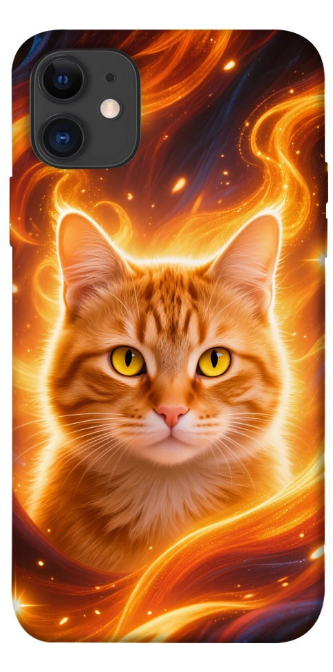 Чехол Fire cat для iPhone 11