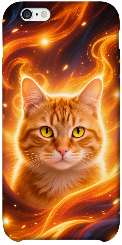 Чехол Fire cat для iPhone 6S Plus
