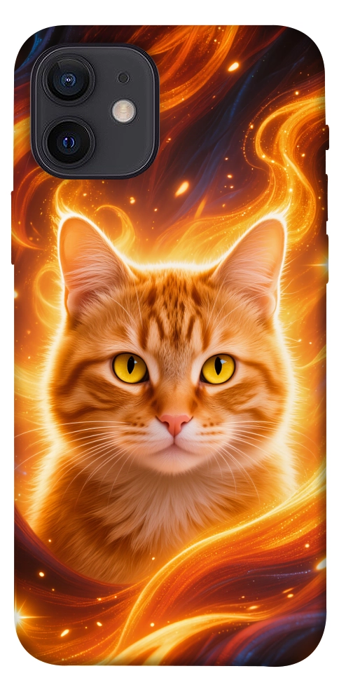 Чехол Fire cat для iPhone 12