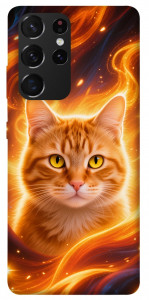 Чехол Fire cat для Galaxy S21 Ultra