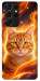 Чехол Fire cat для Galaxy S21 Ultra
