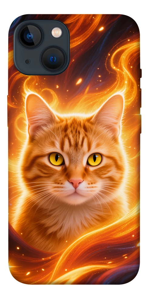 Чехол Fire cat для iPhone 13