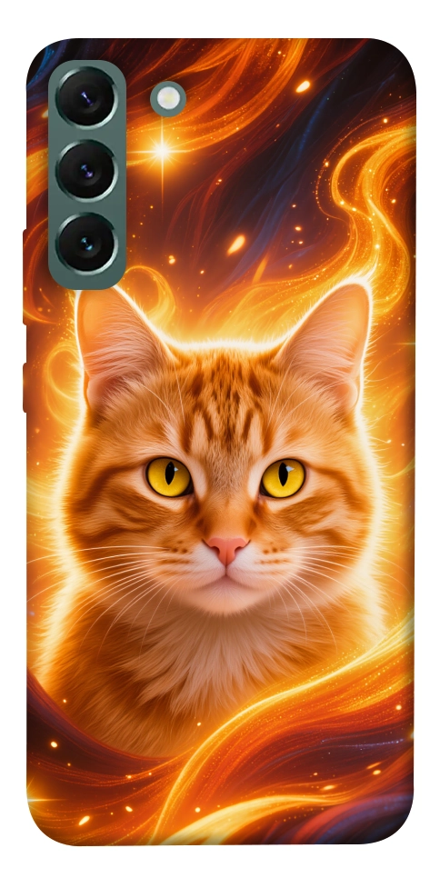 Чохол Fire cat для Galaxy S22+