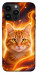 Чехол Fire cat для iPhone 14 Pro Max
