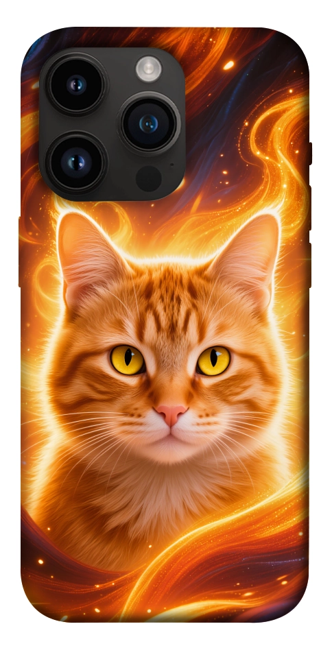 Чохол Fire cat для iPhone 14 Pro