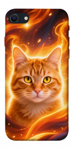 Чехол Fire cat для iPhone SE (2022)