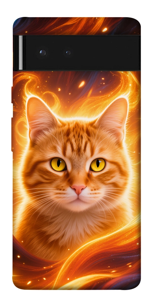 Чехол Fire cat для Google Pixel 6