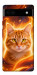 Чехол Fire cat для Google Pixel 6A