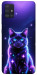 Чехол Galaxy purple cat для Galaxy A51 (2020)