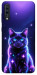 Чехол Galaxy purple cat для Galaxy A70 (2019)