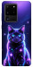 Чехол Galaxy purple cat для Galaxy S20 Ultra (2020)