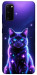 Чохол Galaxy purple cat для Galaxy S20 (2020)