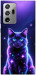 Чехол Galaxy purple cat для Galaxy Note 20 Ultra