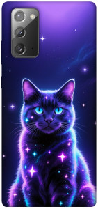 Чохол Galaxy purple cat для Galaxy Note 20