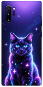 Чехол Galaxy purple cat для Galaxy Note 10+ (2019)