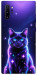 Чехол Galaxy purple cat для Galaxy Note 10+ (2019)