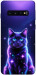 Чохол Galaxy purple cat для Galaxy S10 (2019)