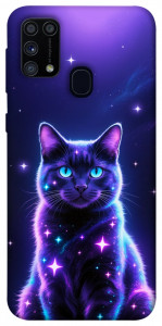 Чехол Galaxy purple cat для Galaxy M31 (2020)