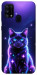Чехол Galaxy purple cat для Galaxy M31 (2020)