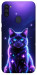 Чехол Galaxy purple cat для Galaxy M11 (2020)