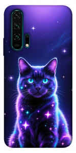 Чехол Galaxy purple cat для Huawei Honor 20 Pro