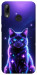 Чехол Galaxy purple cat для Huawei P Smart (2019)