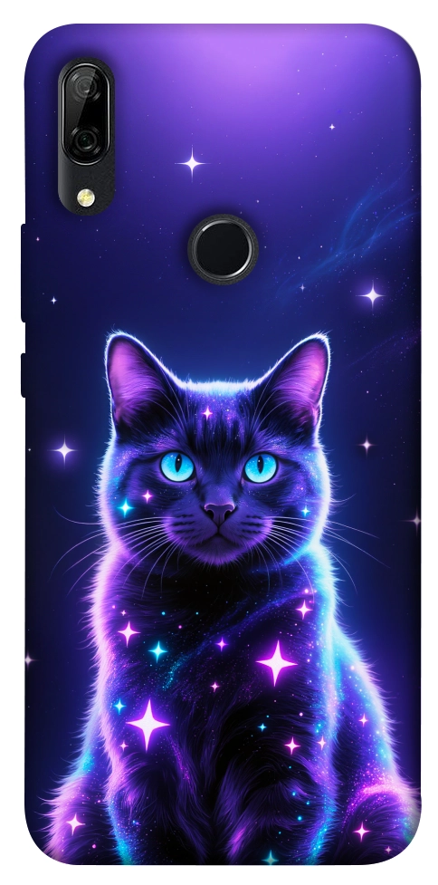 Чехол Galaxy purple cat для Huawei P Smart Z