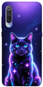 Чехол Galaxy purple cat для Xiaomi Mi 9