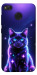 Чехол Galaxy purple cat для Xiaomi Redmi 4X