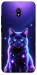 Чехол Galaxy purple cat для Xiaomi Redmi 8a