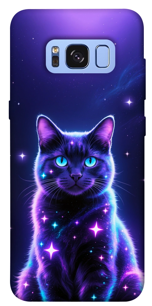 Чехол Galaxy purple cat для Galaxy S8 (G950)