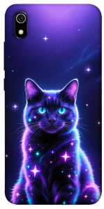 Чехол Galaxy purple cat для Xiaomi Redmi 7A