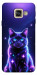 Чохол Galaxy purple cat для Galaxy A5 (2017)