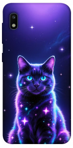 Чохол Galaxy purple cat для Galaxy A10 (A105F)