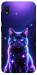 Чехол Galaxy purple cat для Galaxy A10 (A105F)