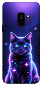 Чехол Galaxy purple cat для Galaxy S9