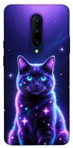 Чехол Galaxy purple cat для OnePlus 7 Pro